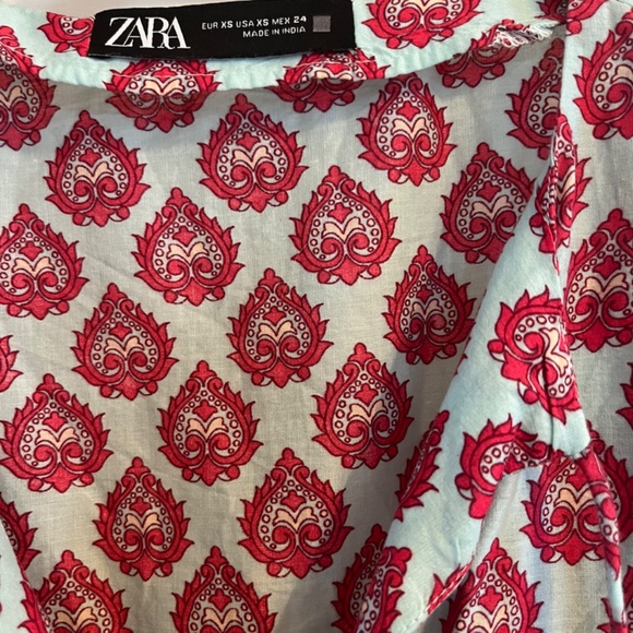 Zara Blockprint Dress - Picture 4 of 5